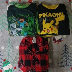 Boys XL (14/16) Pajama Set Bundle